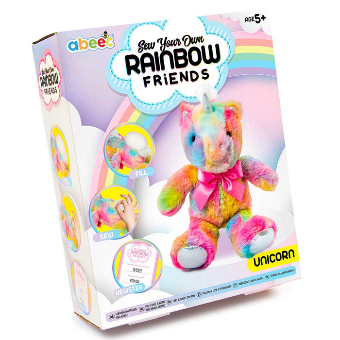 Sew Your Own Rainbow Unicorn