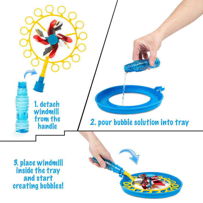 Bubble Windmill Toy