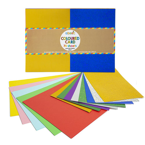 craft coloured cards