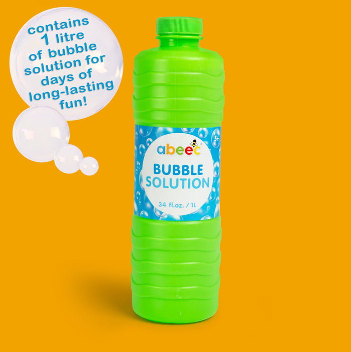 1 litre bubble solution bottle