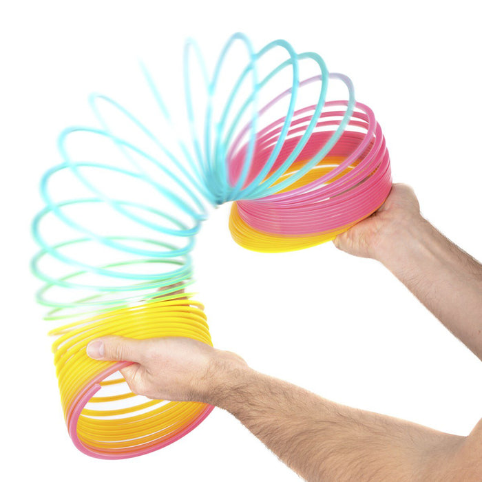 Giant Rainbow Slinky Spring | Slinky Toys | abeec® toys