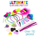 over 100 pieces ultimate glam hair party kit