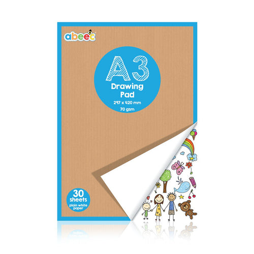 a3 drawing pad 70gms with white paper
