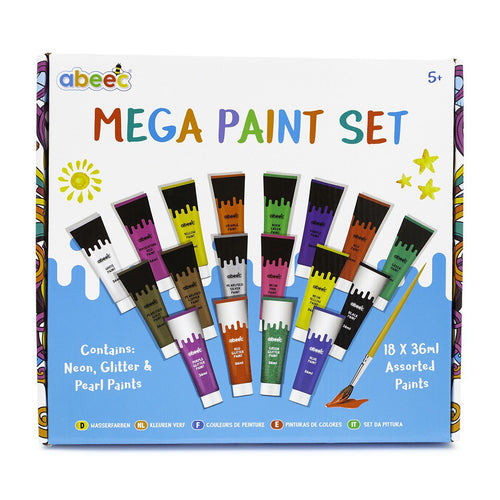 mega paint set packaging