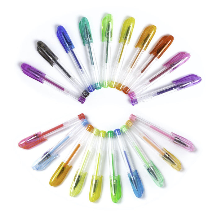 twenty mini scented gel pens