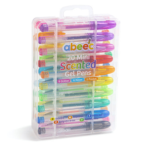 mini scented gel pens case
